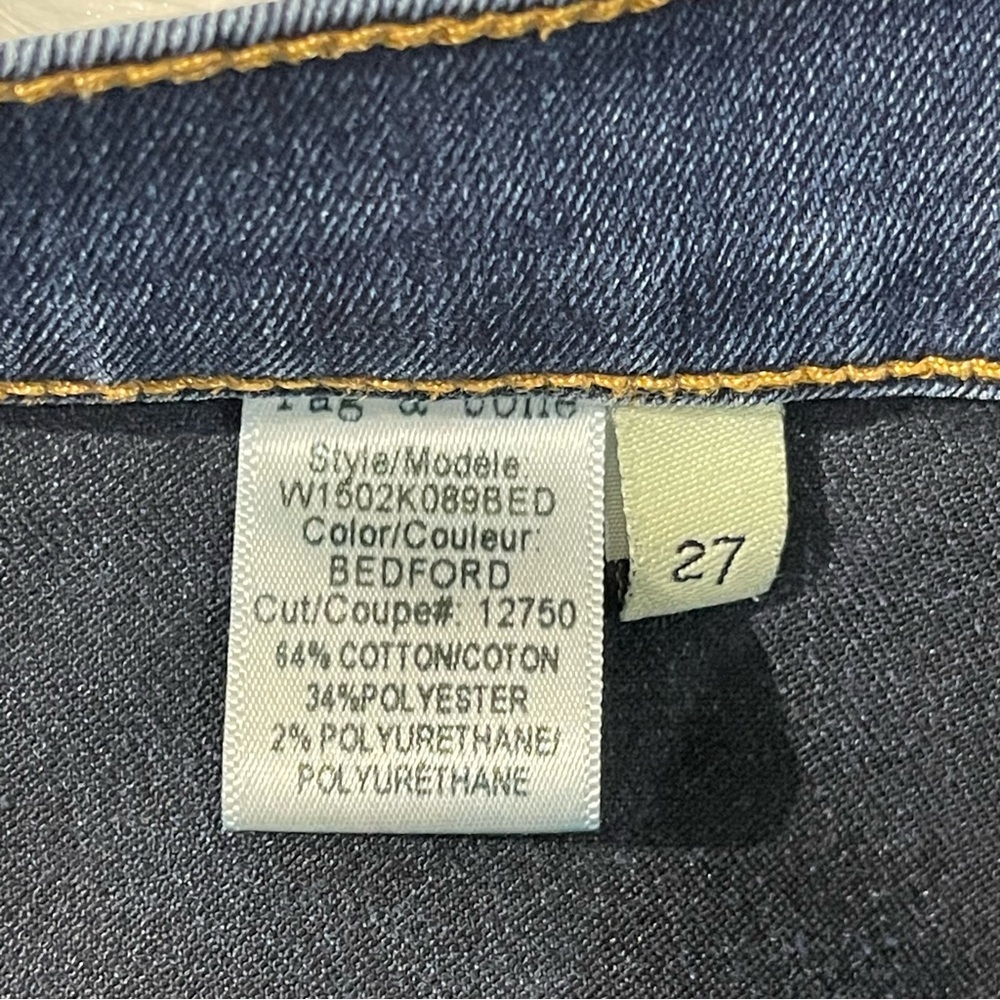 Rag & Bone Jeans Womens Size 27 Skinny Stretch Blue - Picture 4 of 8
